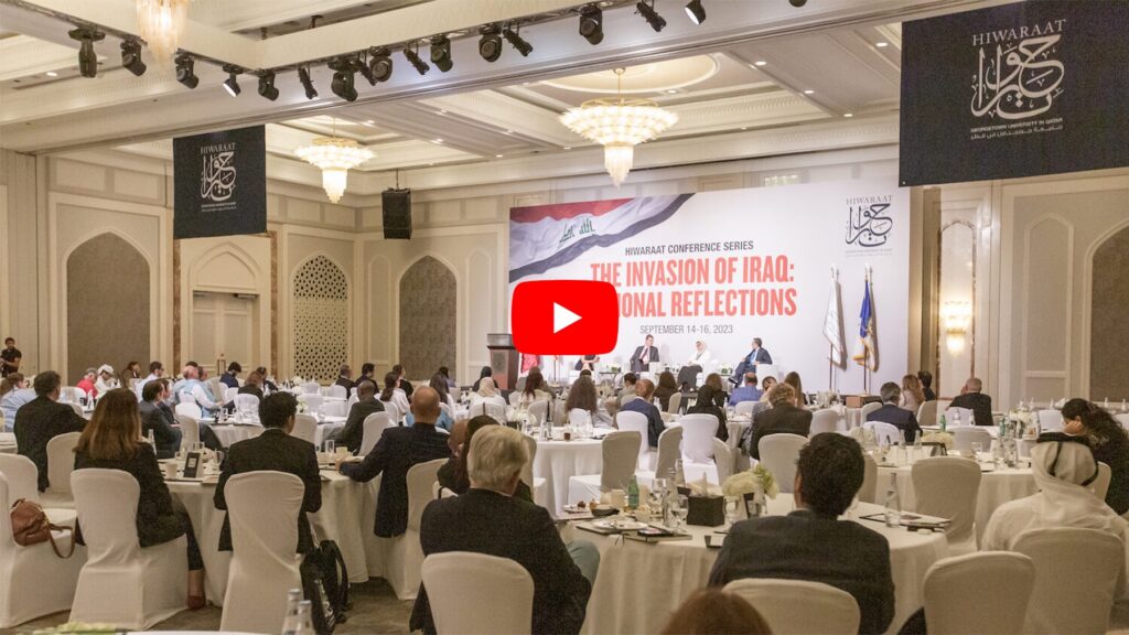 Video of the Opening Plenary: Regional Security Perceptions Post-US Invasion of Iraq